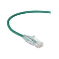 Black Box Black Box C6APC28-GN-05 5 ft. Slim Net CAT6A Patch Cable; Green C6APC28-GN-05